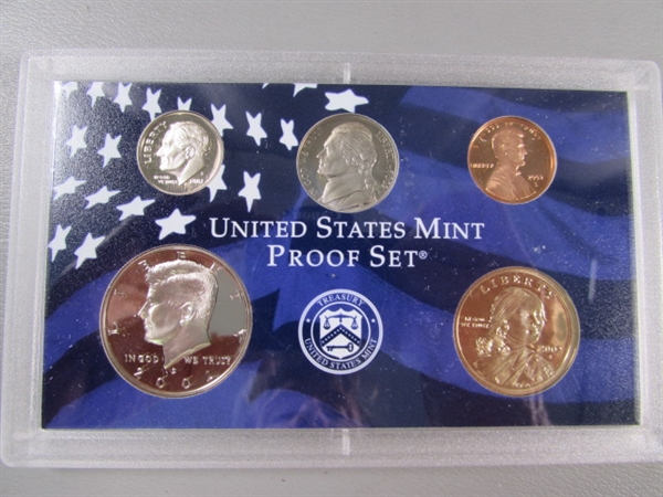 2002 UNITED STATES MINT PROOF SET & STATE QUARTERS