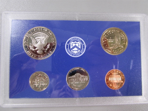 2002 UNITED STATES MINT PROOF SET & STATE QUARTERS