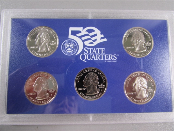 2002 UNITED STATES MINT PROOF SET & STATE QUARTERS