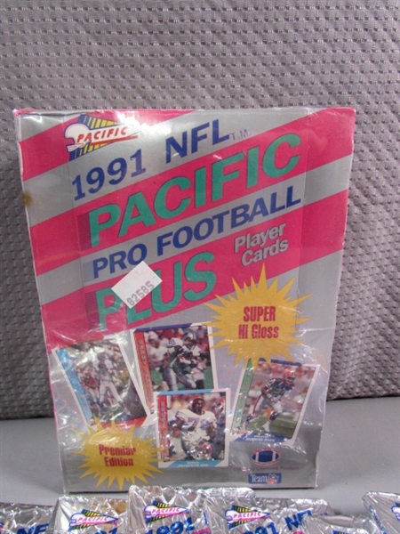 1991 NFL PACIFIC PRO FOOTBALL TRADING CARDS - NEW