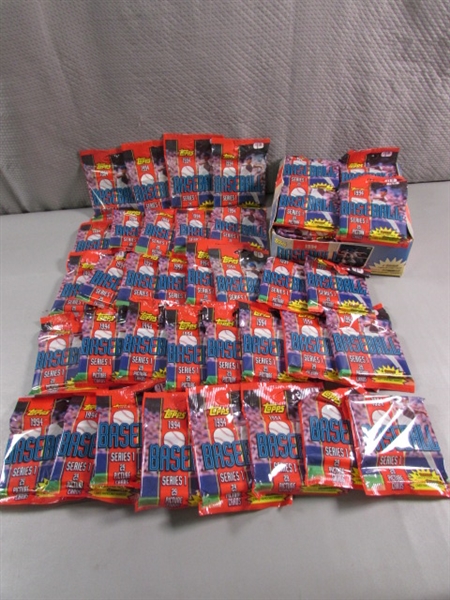 1994 TOPPS SERIES 1 BASEBALL CARD PACKS - NEW