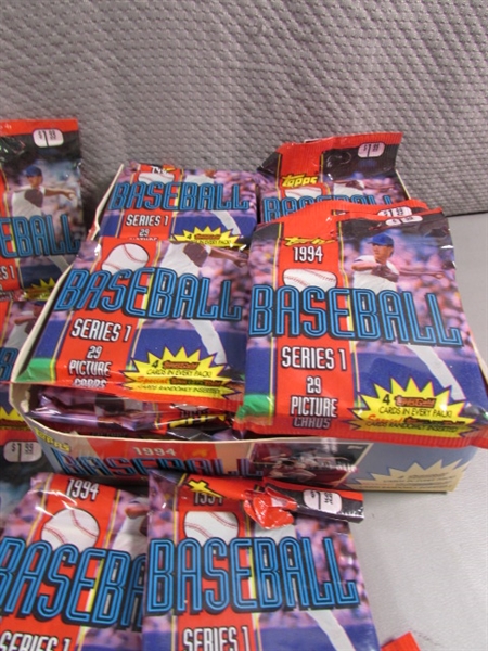 1994 TOPPS SERIES 1 BASEBALL CARD PACKS - NEW