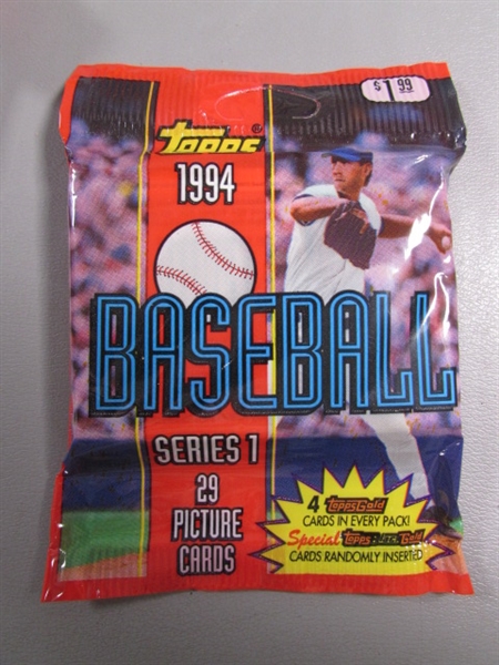 1994 TOPPS SERIES 1 BASEBALL CARD PACKS - NEW