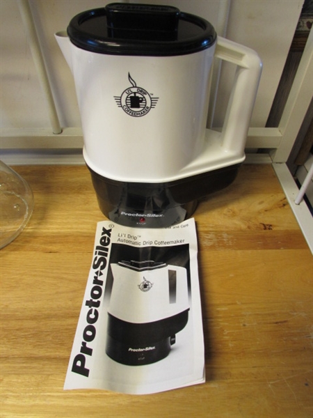 COFFEE TIME - COFFEE MAKER, CUPS, CANISTER, GRINDER & MORE