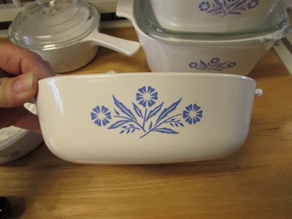 CORNING WARE BAKEWARE CORNFLOWER