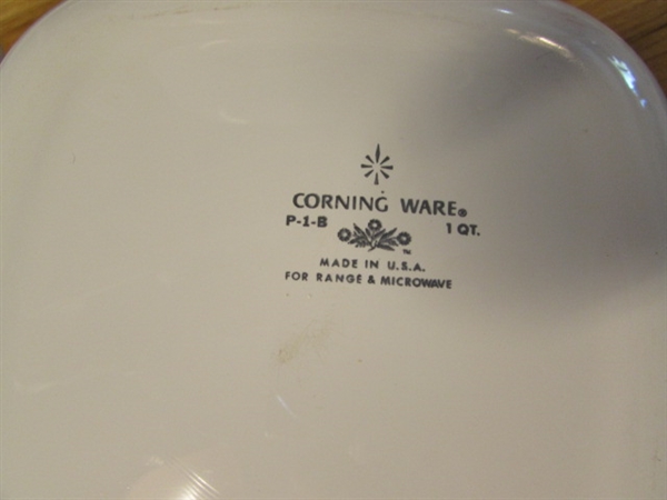 CORNING WARE BAKEWARE CORNFLOWER