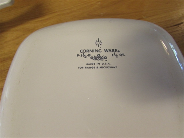 CORNING WARE BAKEWARE CORNFLOWER