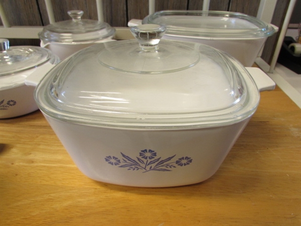 CORNING WARE BAKEWARE CORNFLOWER