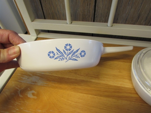 CORNING WARE BAKEWARE CORNFLOWER