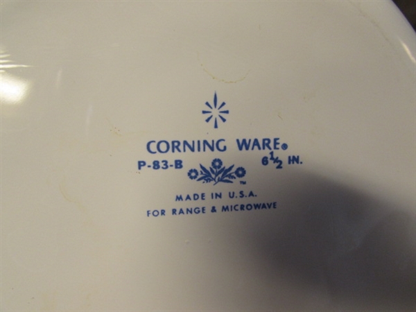 CORNING WARE BAKEWARE CORNFLOWER