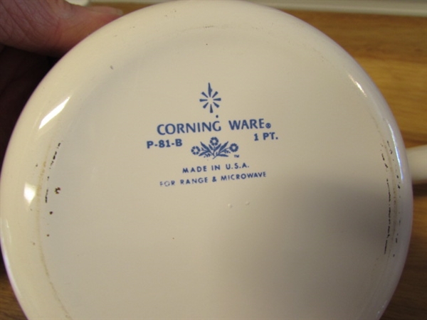 CORNING WARE BAKEWARE CORNFLOWER