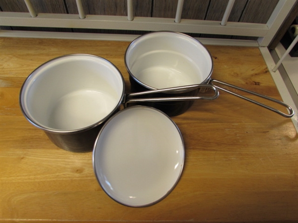 ALUMINUM & ENAMELWARE COOKWARE