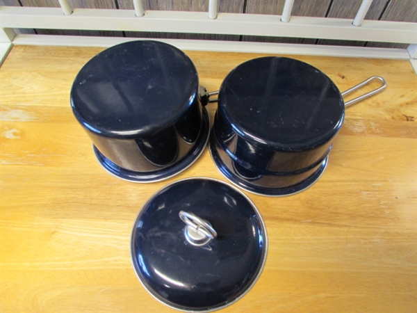 ALUMINUM & ENAMELWARE COOKWARE