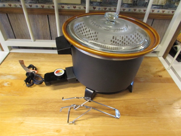 ELECTRIC SKILLET & DEEP FRYER