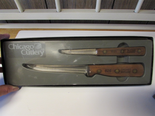 KITCHEN KNIVES & CUTTING BOARDS