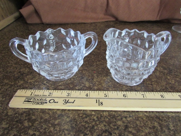 VINTAGE FOSTORIA GLASSWARE & COLLECTORS BOOK