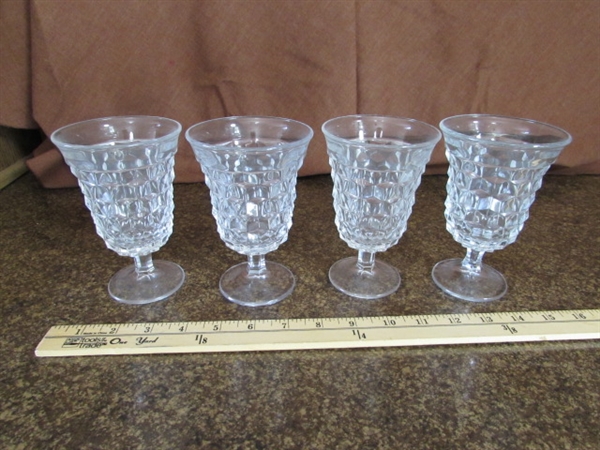 VINTAGE FOSTORIA GLASSWARE & COLLECTORS BOOK