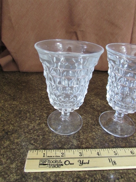 VINTAGE FOSTORIA GLASSWARE & COLLECTORS BOOK