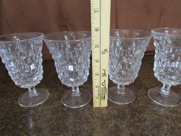 VINTAGE FOSTORIA GLASSWARE & COLLECTORS BOOK