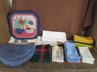 PLACEMATS & CLOTH NAPKINS