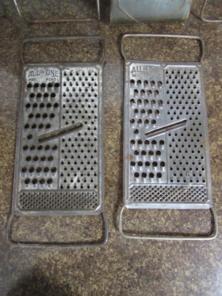 VINTAGE GRATERS