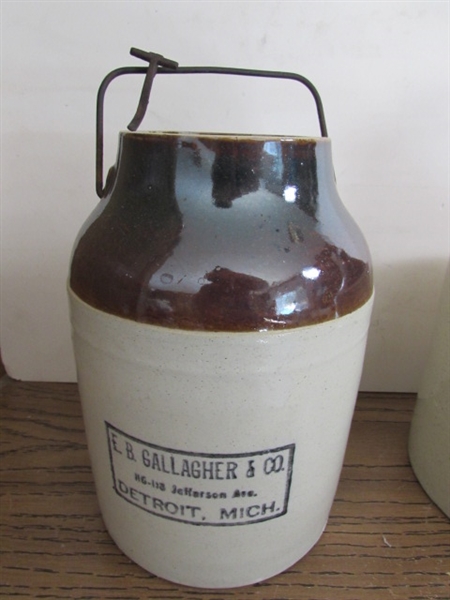 VINTAGE STONEWARE JUGS