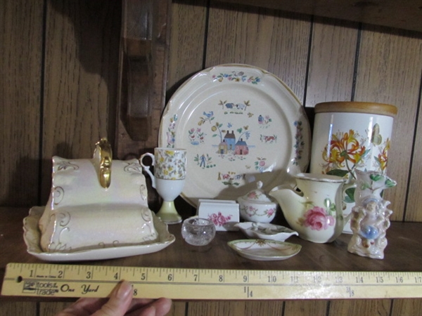 PRETTY FINE CHINA & OTHER DECOR