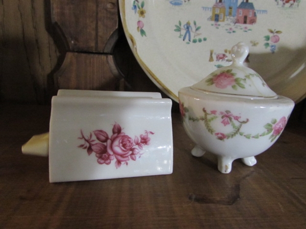 PRETTY FINE CHINA & OTHER DECOR