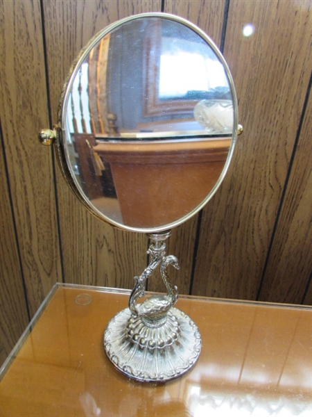 VANITY MIRRORS & COTTON BALL/SWAB HOLDERS