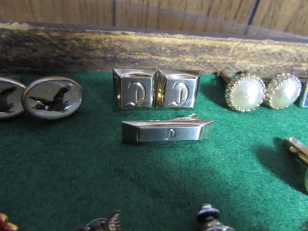 CUFFLINKS, LAPEL PINS & MORE