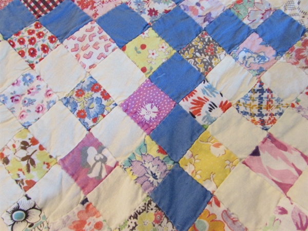 VINTAGE/ANTIQUE CUTTER QUILT - DUVET COVER