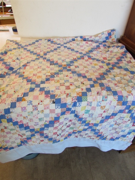 VINTAGE/ANTIQUE CUTTER QUILT - DUVET COVER