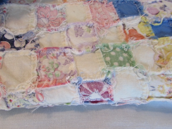 VINTAGE/ANTIQUE CUTTER QUILT - DUVET COVER