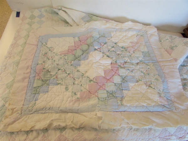 VINTAGE CUTTER QUILT & SHAMS