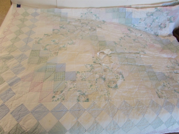 VINTAGE CUTTER QUILT & SHAMS