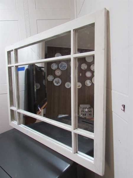 VINTAGE/ANTIQUE WINDOW MIRROR