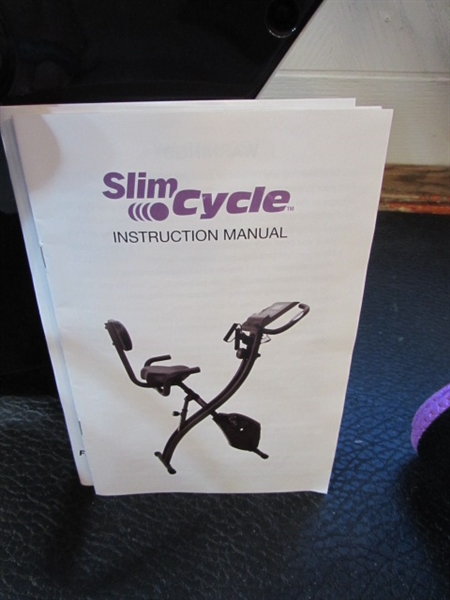 SLIM CYCLE EXERCISE BIKE