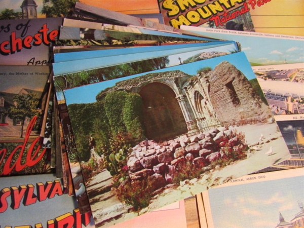 VINTAGE POSTCARD COLLECTION