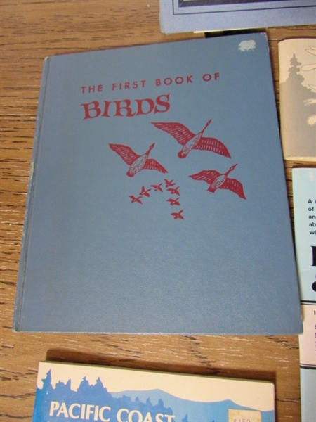 VINTAGE GAME BIRD PRINT SET, BOOKS AND MORE