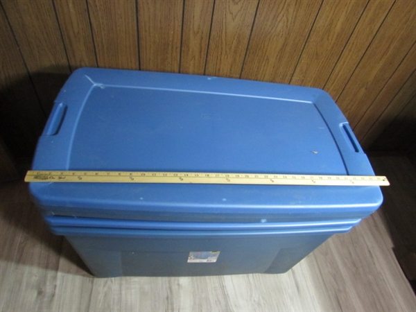 35 & 45 GALLON STORAGE TUBS W/LOCKING LIDS