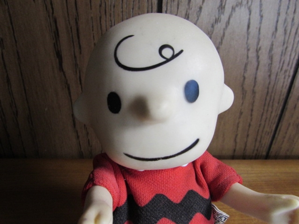 VINTAGE CHARLIE BROWN COMPOSITE BODY DOLL