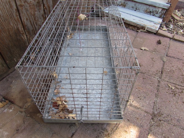 WIRE RABBIT CAGE