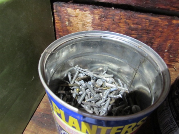 CONTENTS OF SHED SHELVES