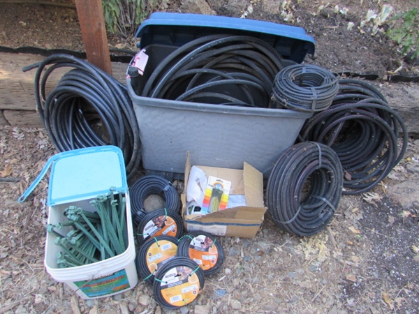 SOAKER HOSES, DRIP LINE & ACCESSORIES