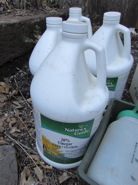 GARDEN SPRAYERS, VINEGAR WEED CONTROL & MORE