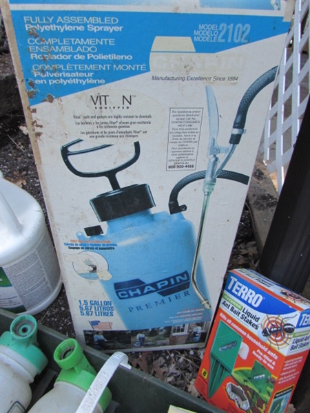 GARDEN SPRAYERS, VINEGAR WEED CONTROL & MORE