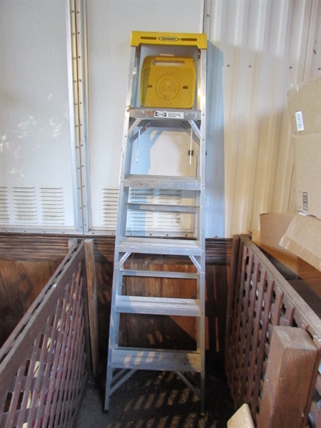 6' WAGNER A-FRAME LADDER & FOLDING STEP STOOL