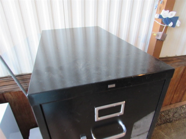 BLACK HON 4-DRAWER STANDARD FILING CABINET