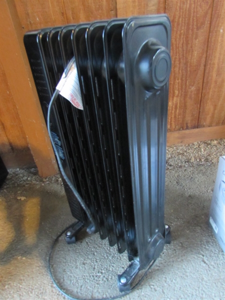 RADIATOR HEATER & NEW PERSONAL HEATER