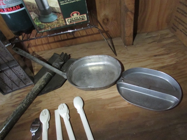 CAMP COOKING SUPPLIES